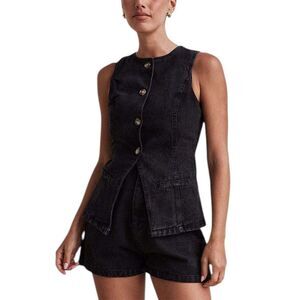 Teodora Womens  2Pc Vest & Short Set